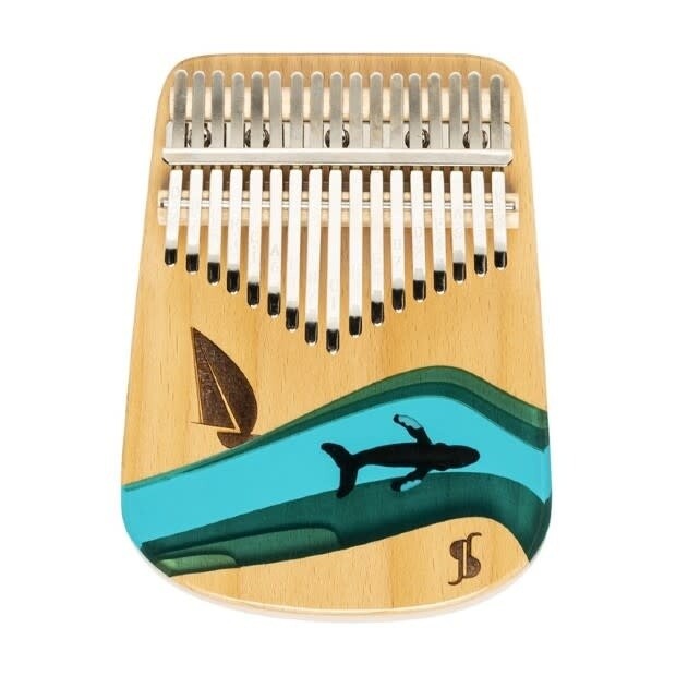 Stagg Pro 17 Key Flat Kalimba Ocean