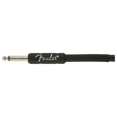 Fender Professional Series Instrument Cable, Straight/Straight, 15', Black