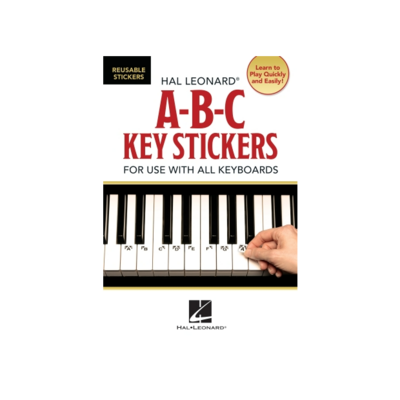 Hal Leonard A-B-C Key Stickers