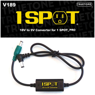 True Tone V189 1 Spot 18V to 9V Converter for 1 Spot Pro
