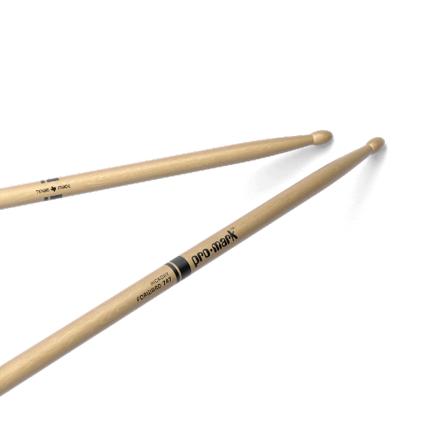 Promark  Hickory 747 "Rock" Wood Tip Drumstick