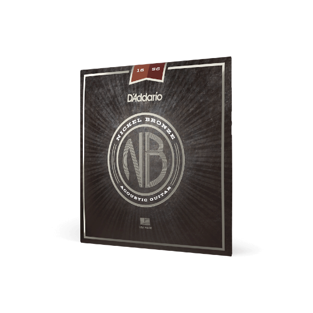 D'Addario NB1656 Nickel Bronze Medium Resophonic Guitar Strings 16-56