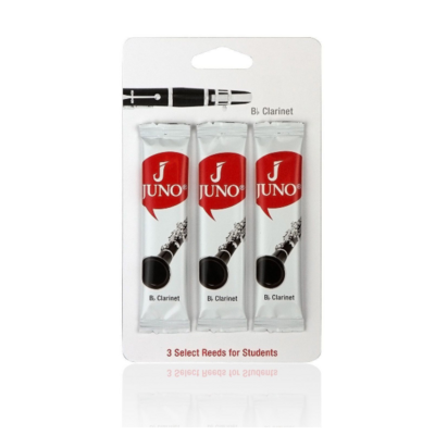 Vandoren JUNO JCR012/3 Bb Clarinet #2. (3 Reed Card)