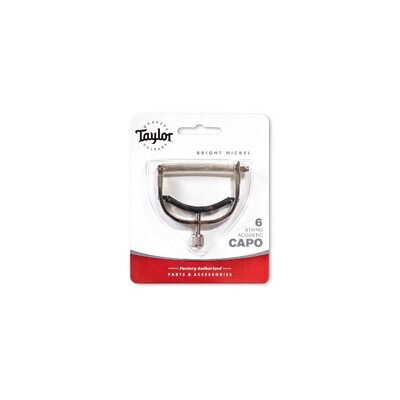 Taylor Capo, 6-String, Bright Nickel