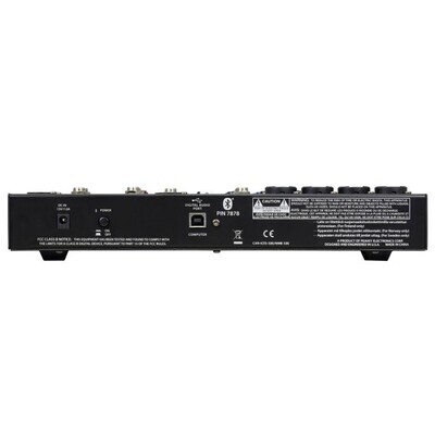 PV® 10BT Compact 10 Channel Mixer with Bluetooth