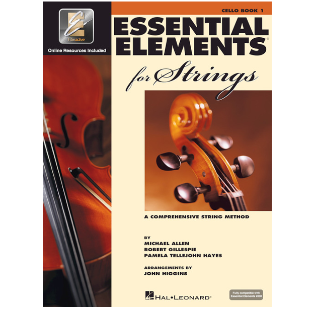 Essential Elements for Strings – Cello Book 1 with EEi