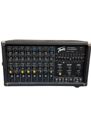 Tosh Model PA8250 500 Watt Powered Mixer (Used)