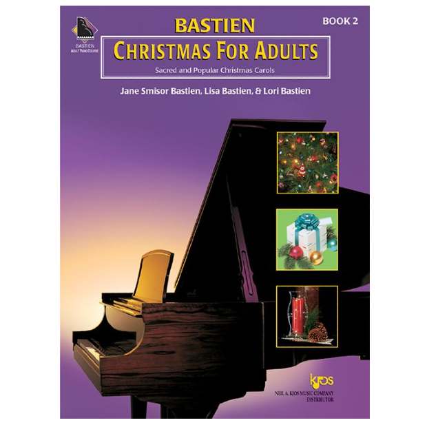 Bastien Christmas For Adults, Book 2 (Book Only)