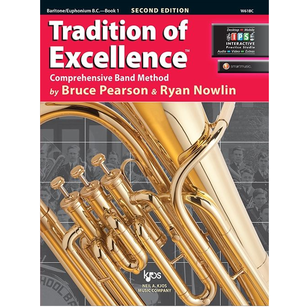 Tradition of Excellence Book 1 - Baritone/Euphonium B.C.