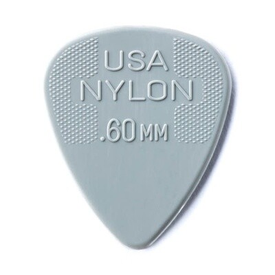 Dunlop Nylon Standard Pick .60mm 12 pack
