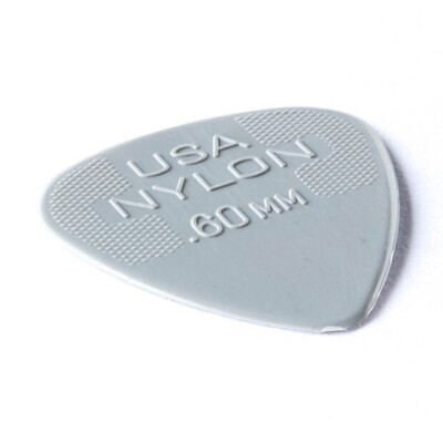 Dunlop Nylon Standard Pick .60mm 12 pack