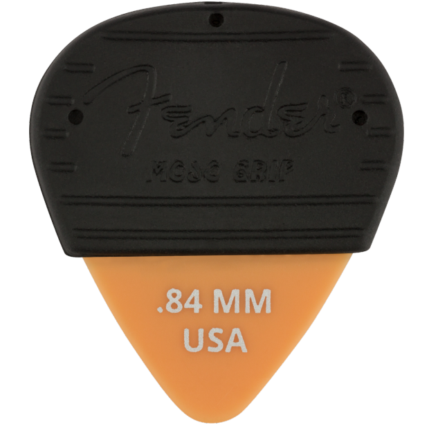 Fender Mojo Grip Picks, Dura-Tone Delrin .84, 3-Pack