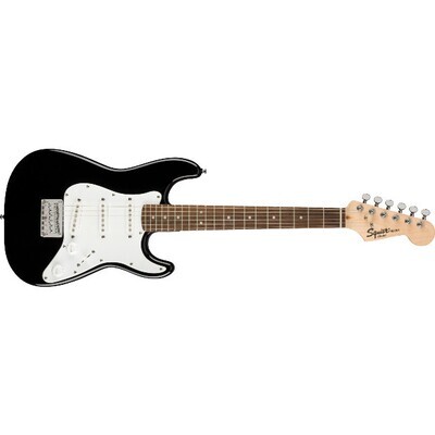 Squier Mini Stratocaster, Laurel Fingerboard, Black
