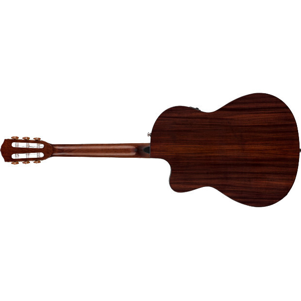 Fender CN-140SCE Nylon Thinline, Walnut Fingerboard, Natural