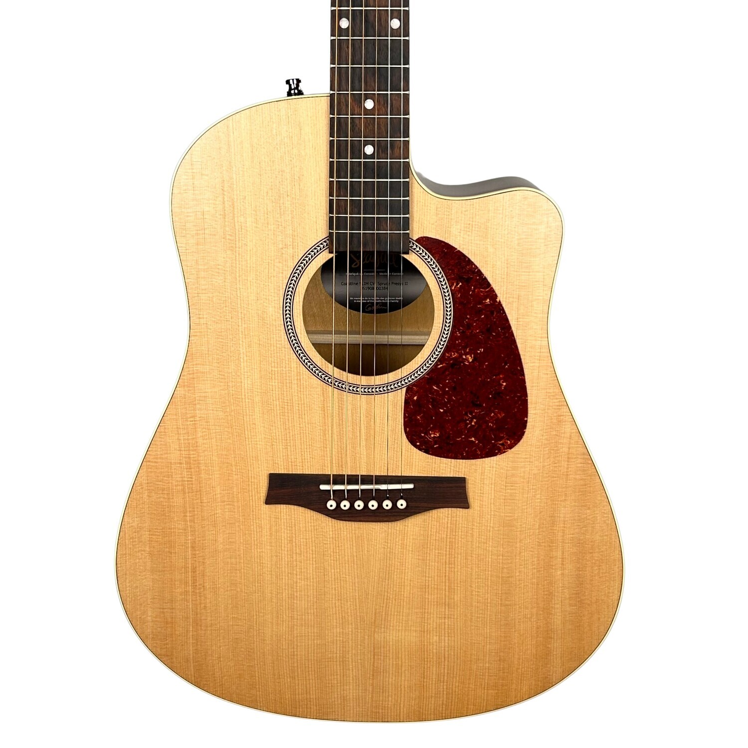 Seagull Coastline Slim CW Spruce Presys II Semi Gloss Acoustic/Electric