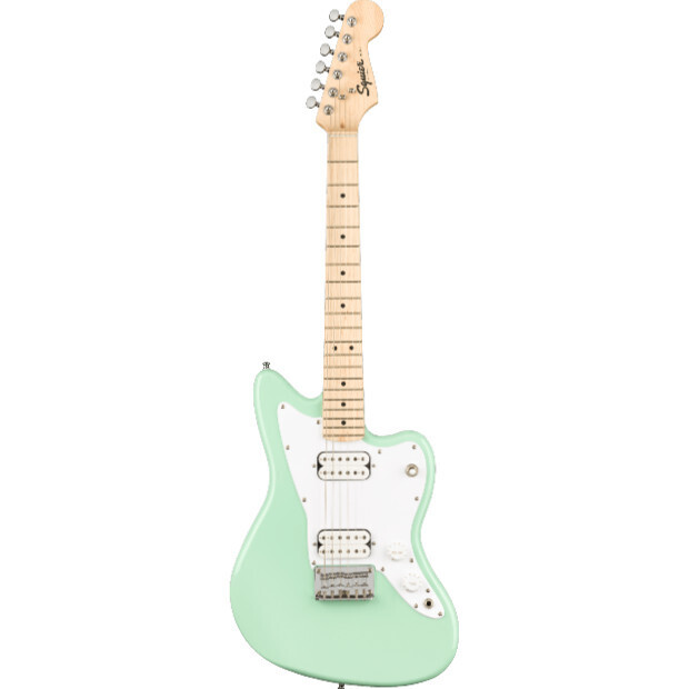 Squier Mini Jazzmaster® HH, Maple Fingerboard, Surf Green