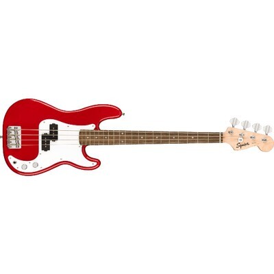 Squier Mini Precision Bass, Laurel Fingerboard, Dakota Red