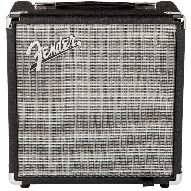 Fender Rumble™ 15 (V3), Black and Silver, 120V