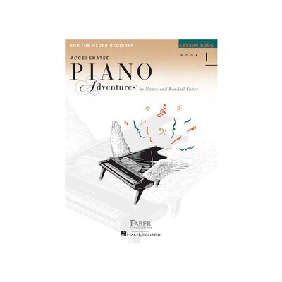 Accelerated Piano Adventures for the Older Beginner – Lesson Book 1, International Edition