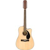 Fender CD-60SCE Dreadnought 12-string, Walnut Fingerboard, Natural