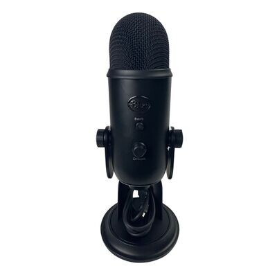 Blue Yeti USB Condenser Microphone Black (Used)
