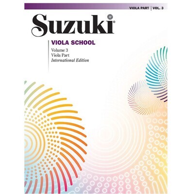 Suzuki Viola School, Volume 3