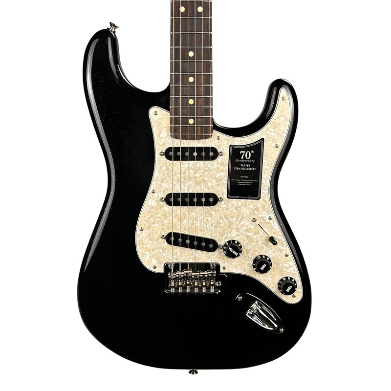 Fender 70th Anniversary Player Stratocaster, Rosewood Fingerboard, Nebula Noir
