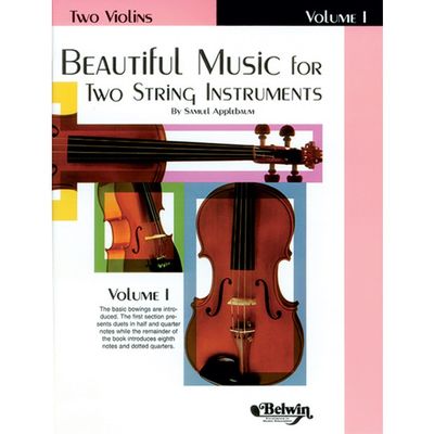 Beautiful Music for Two String Instruments, Book I Two Violins