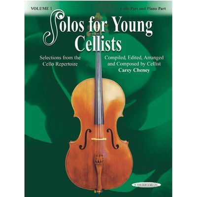 Solos for Young Cellists Cello Part and Piano Acc., Volume 1