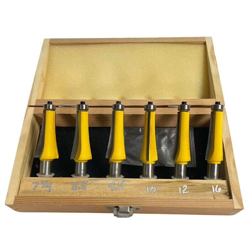 Luthier Fretboard Profile Router Bits (used)