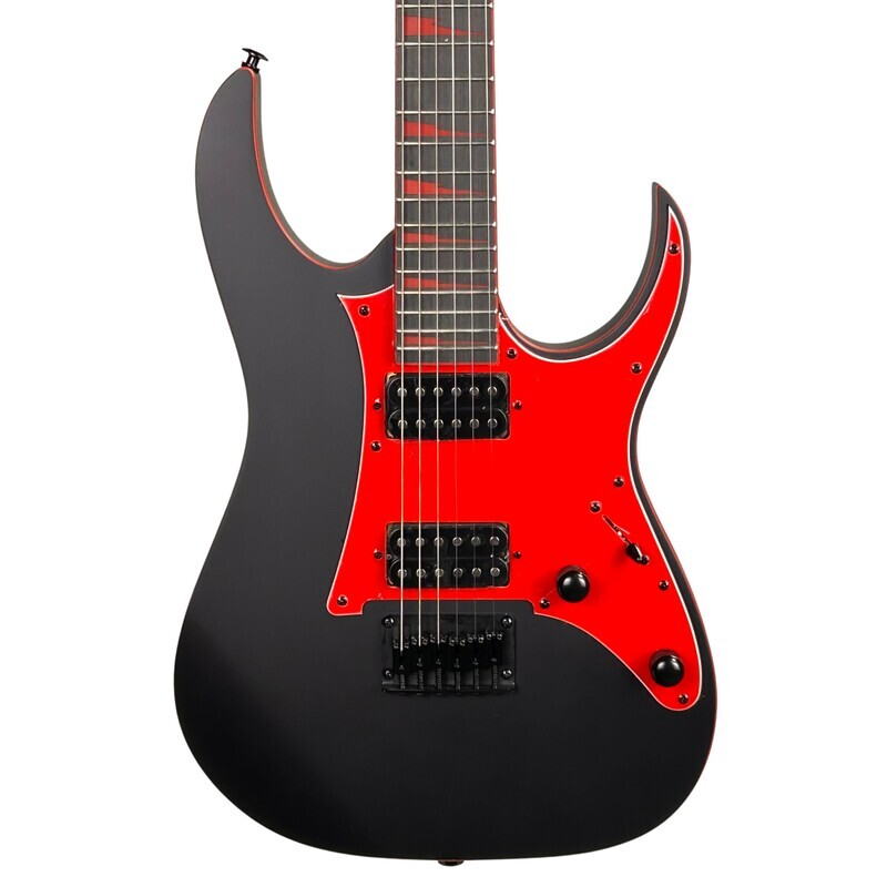 Ibanez GRG131DX RG Gio Black Flat Electric Guitar