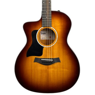 Taylor 214ce-K SB Plus Grand Auditorium Layered Hawaiian Koa Left Hand Acoustic-Electric - 4446