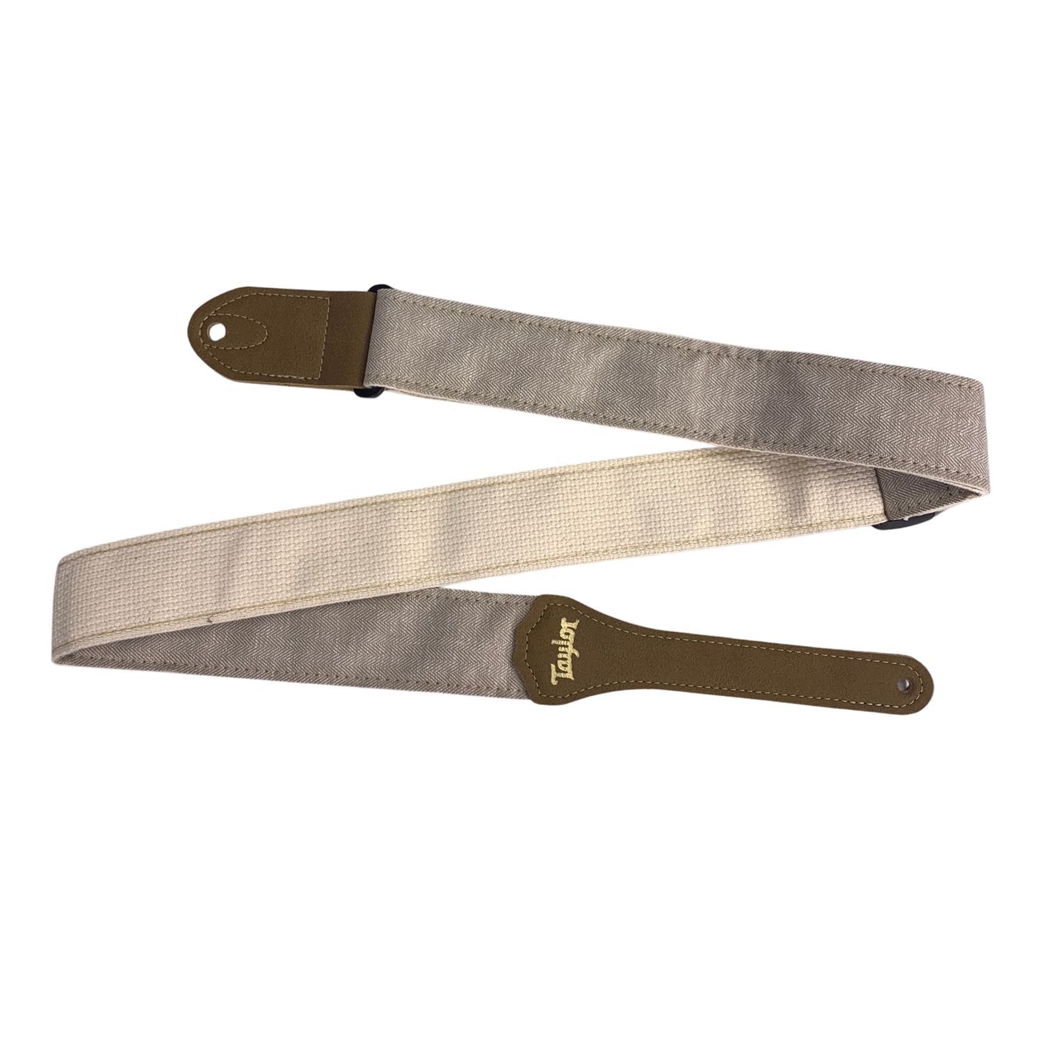 Taylor Vegan Herringbone Hemp Cotton White