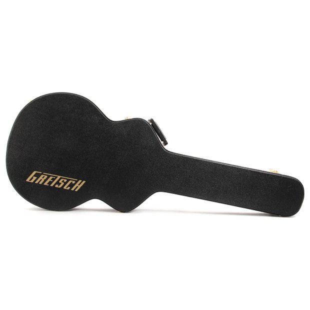 Gretsch G6298 16" Hollow Body Flat Top Hardshell Case, Electromatic® 12-String, Black