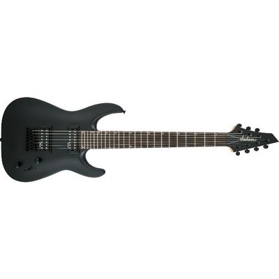 Jackson JS Series Dinky® Arch Top JS22-7 DKA HT, Amaranth Fingerboard, Satin Black