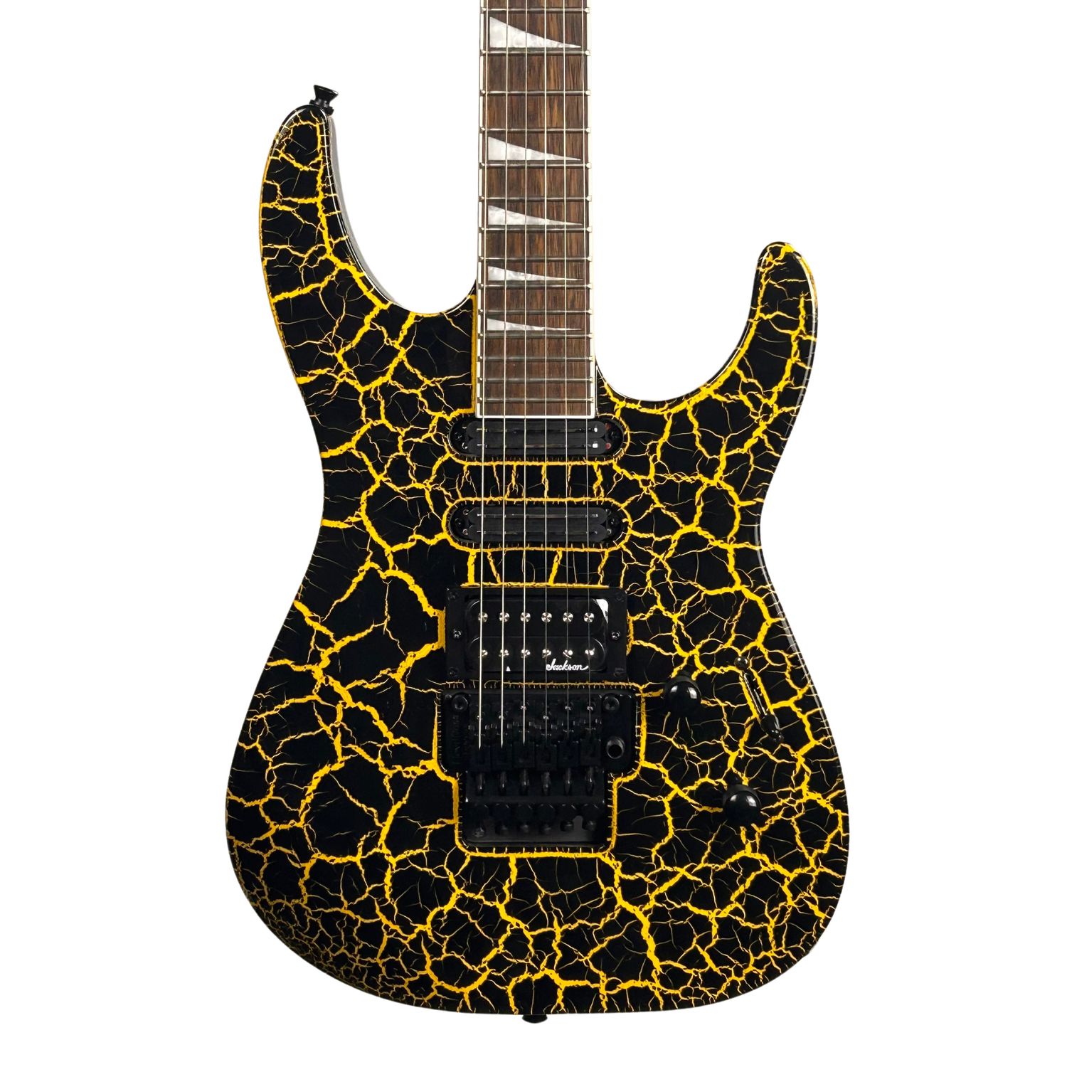 Jackson X Series Soloist™ SL3X DX, Laurel Fingerboard, Yellow Crackle