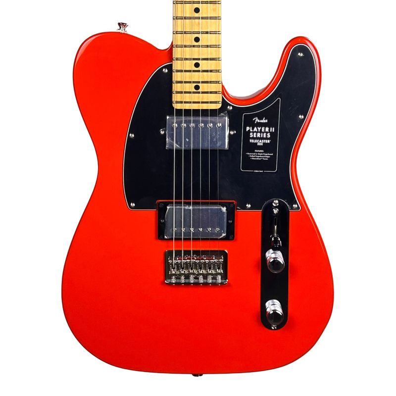 Fender Player II Telecaster HH, Maple Fingerboard, Coral Red