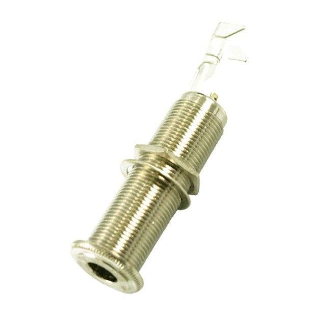 Switchcraft 2 Conductor Thick Panel Mono 1/4in. Output Jack With Cable Clamp #151