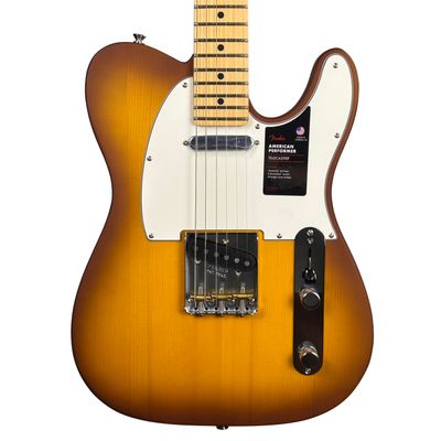 Fender Limited Edition American Performer Timber Telecaster Spruce Body Honey Burst