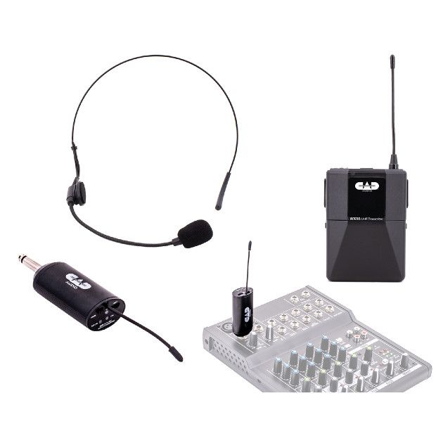 CAD WX55 Digital Frequency Agile Body Pack Wireless System