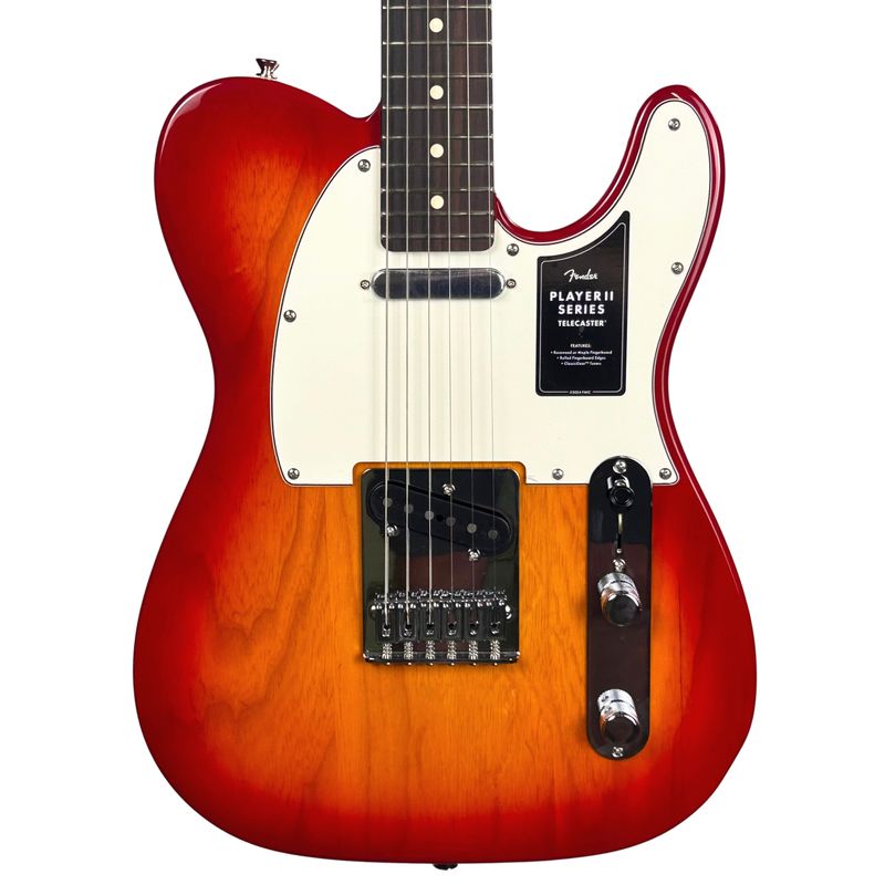 Fender Player II Telecaster Chambered Ash, Rosewood Fingerboard, Aged Cherry Burst