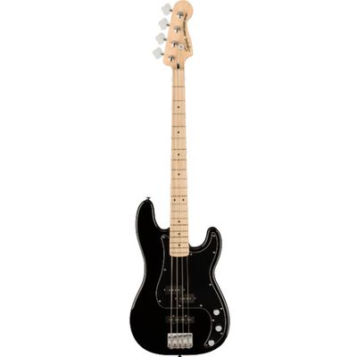 Squier Affinity Series™ Precision Bass® PJ, Maple Fingerboard, Black Pickguard, Black