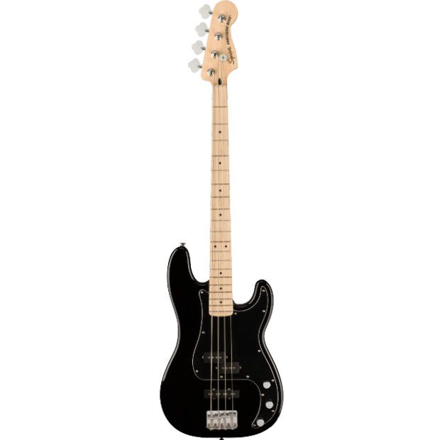 Squier Affinity Series™ Precision Bass® PJ, Maple Fingerboard, Black Pickguard, Black