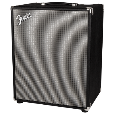 Fender Rumble 200 (V3) Bass Amplifier, 120V, Black/Silver