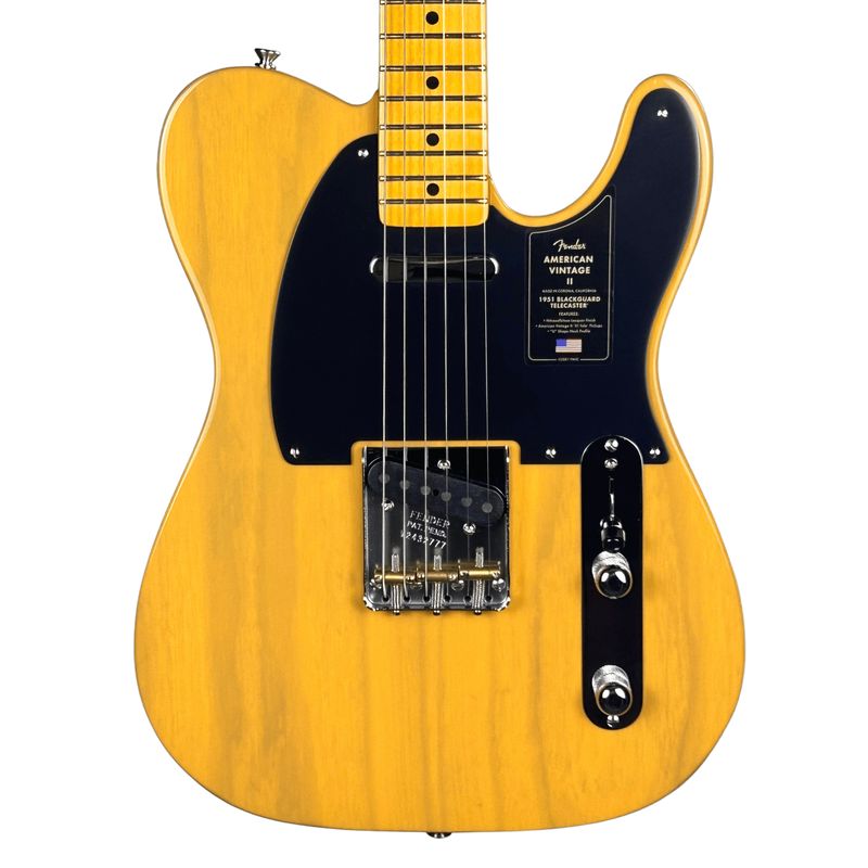 Fender American Vintage II 1951 Telecaster, Maple Fingerboard, Butterscotch Blonde