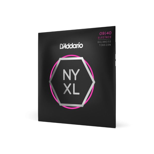 D&#39;Addario Balanced Tension NYXL Electric Guitar Strings 09-40 Super Light