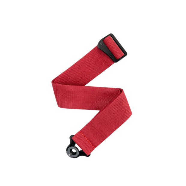 D&#39;Addario Auto Lock Polypro Guitar Strap, Red