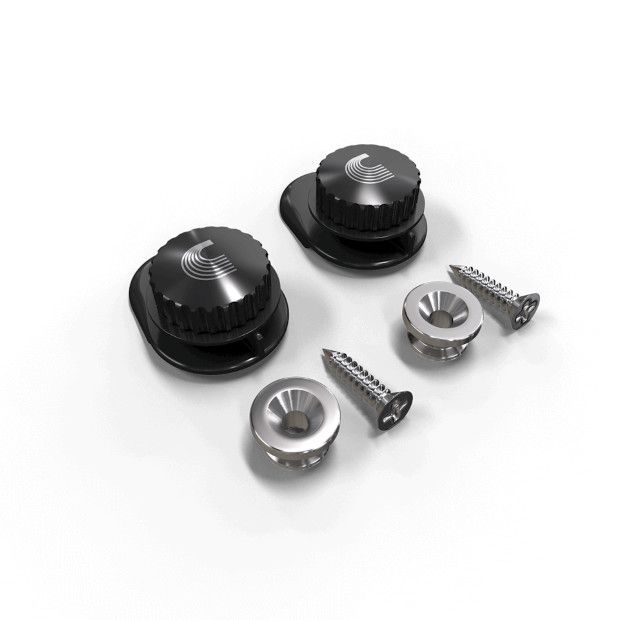 D'Addario Universal Strap Lock System, Black