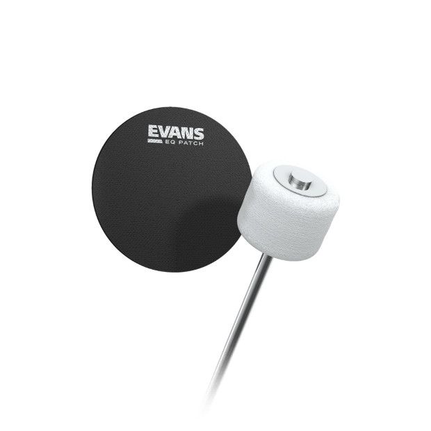 EVANS EQ Single Pedal Patch, Black Nylon