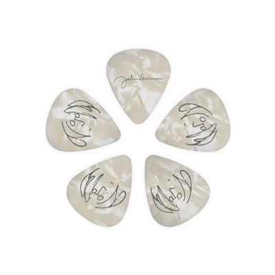 John Lennon Signature Guitar Picks, Medium Gauge (.70mm) 10-Pack